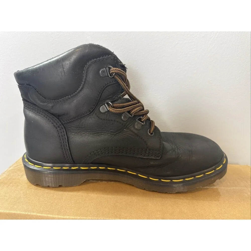 Dr Martens Industrial Soft Toe Boots 7735 AW004 Black Size 8